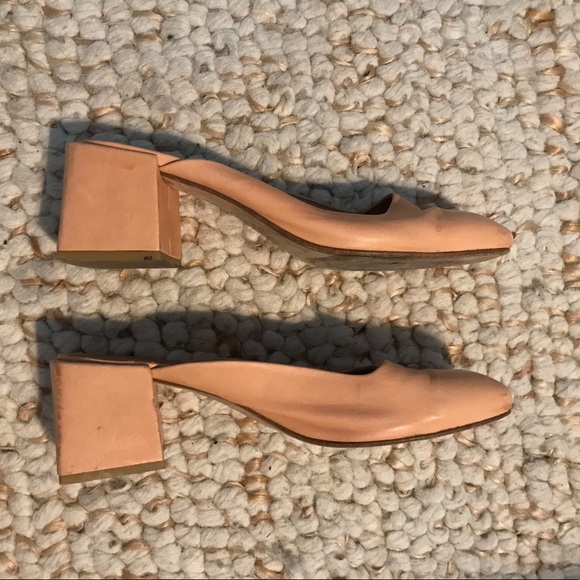 LOQ Vale Mules in Blush Pink - Picture 4 of 6